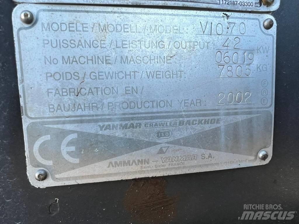 Yanmar Vio 70 Εκσκαφείς με ερπύστριες