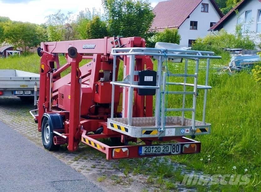 Europelift TM 18 GT Εναέριες πλατφόρμες τοποθετημένες σε ρυμούλκα