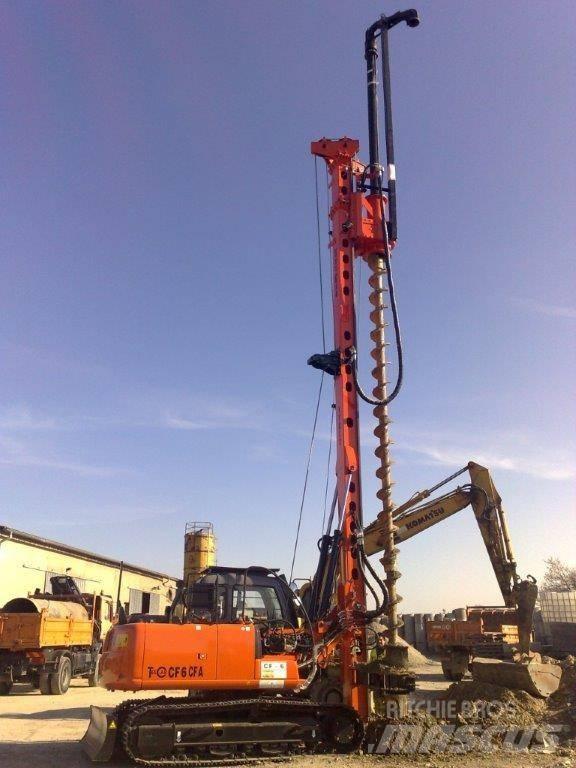 Tescar CF6 CFA Μηχανήματα διάτρησης οριζόντιας-κάθετης