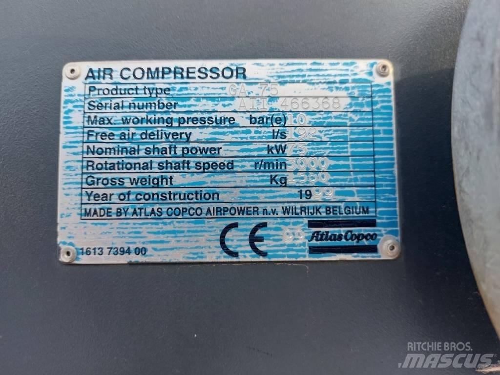Atlas Copco GA 75 Συμπιεστές