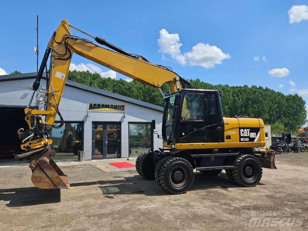 CAT M 316 D Εκσκαφείς με τροχούς - λάστιχα