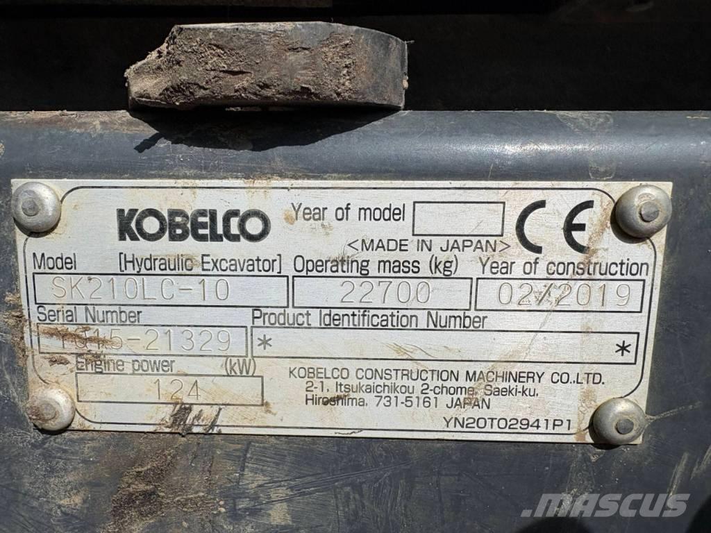 Kobelco SK 210 LC-10 Εκσκαφείς με ερπύστριες