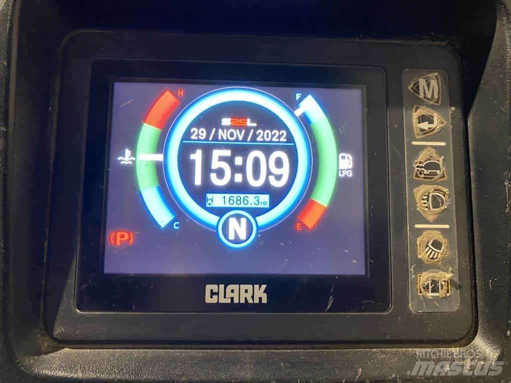 Clark S25L Περονοφόρα ανυψωτικά κλαρκ με φυσικό αέριο LPG