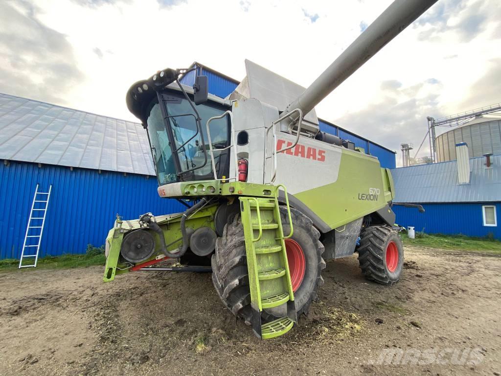 CLAAS Lexion 670 Θεριζοαλωνιστικές μηχανές
