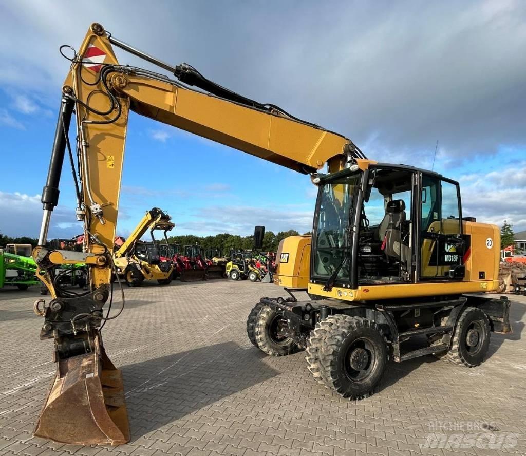 CAT M 318 F Εκσκαφείς με τροχούς - λάστιχα