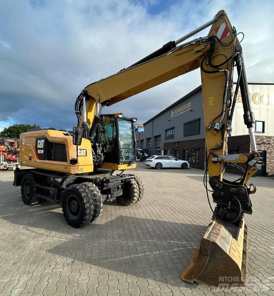 CAT M 318 F Εκσκαφείς με τροχούς - λάστιχα