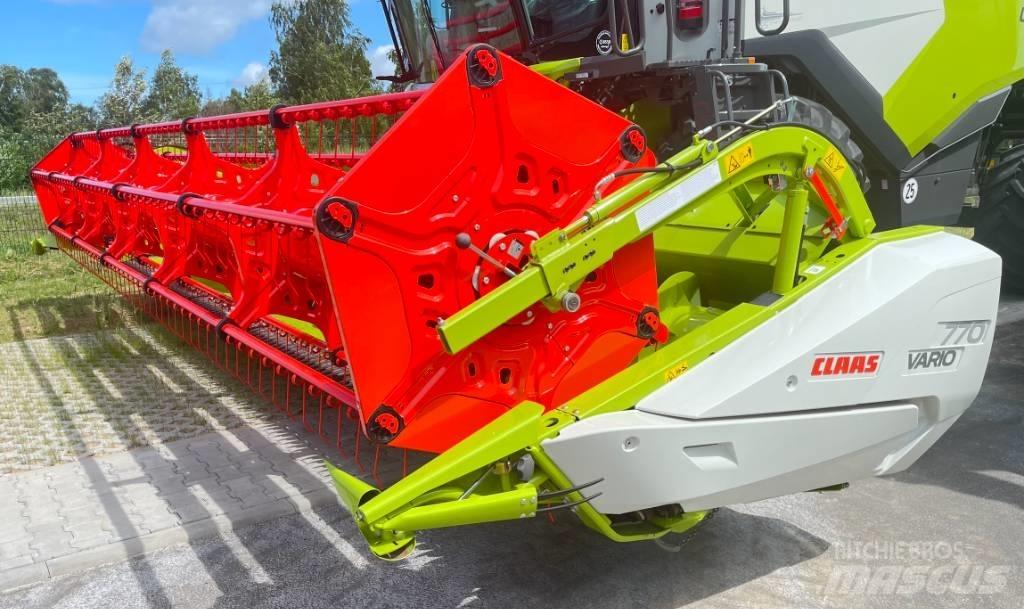 CLAAS VARIO 770 Κεφαλές θεριζοαλωνιστικών μηχανών