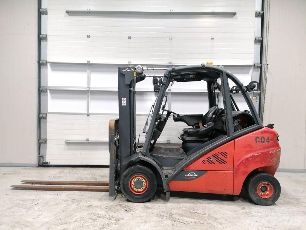 Linde H30T-02 Περονοφόρα ανυψωτικά κλαρκ με φυσικό αέριο LPG