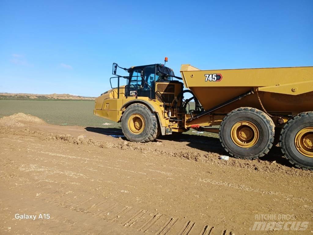 CAT 745 Σπαστό Dump Truck ADT