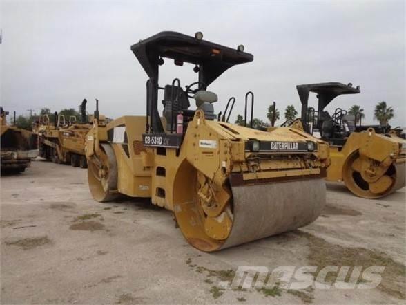 CAT CB-534DXW Οδοστρωτήρες μονού κυλίνδρου