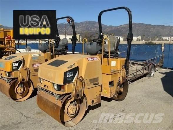 CAT CB22 Οδοστρωτήρες μονού κυλίνδρου