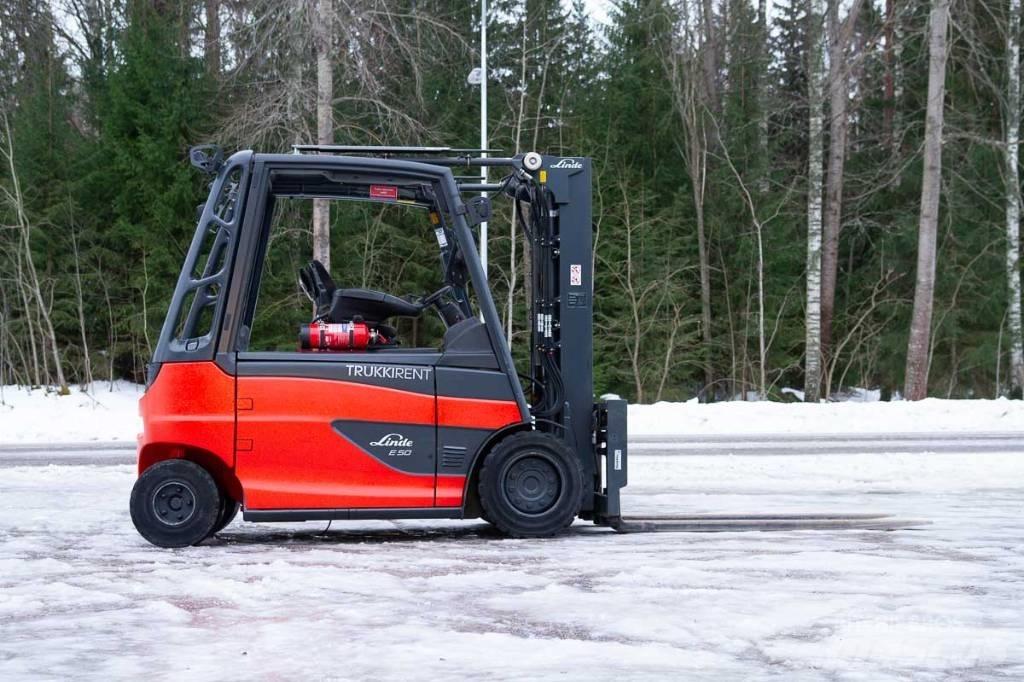 Linde E 50 Ηλεκτρικά περονοφόρα ανυψωτικά κλαρκ