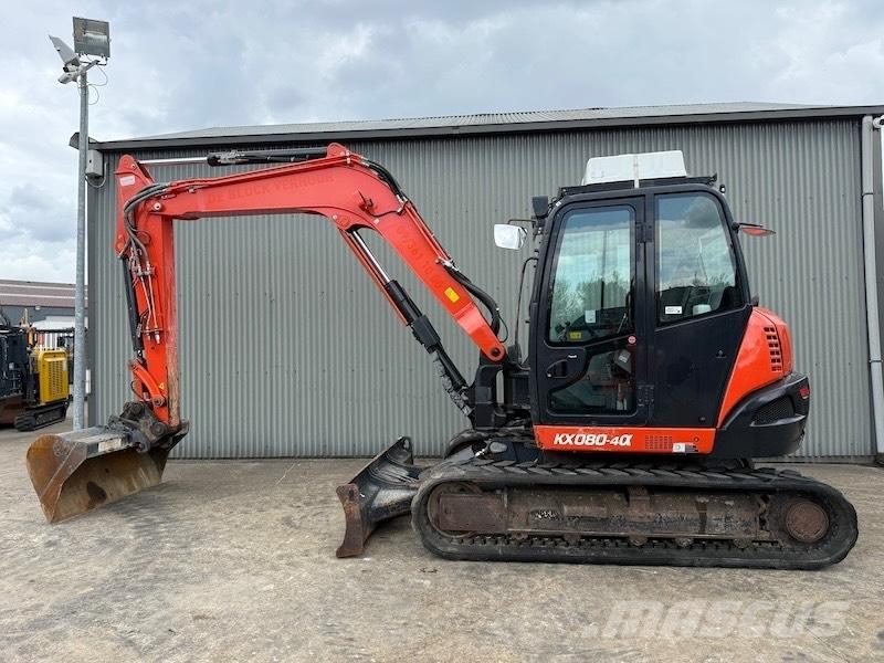 Kubota KX 080-4 Μίνι εκσκαφείς 7t - 12t