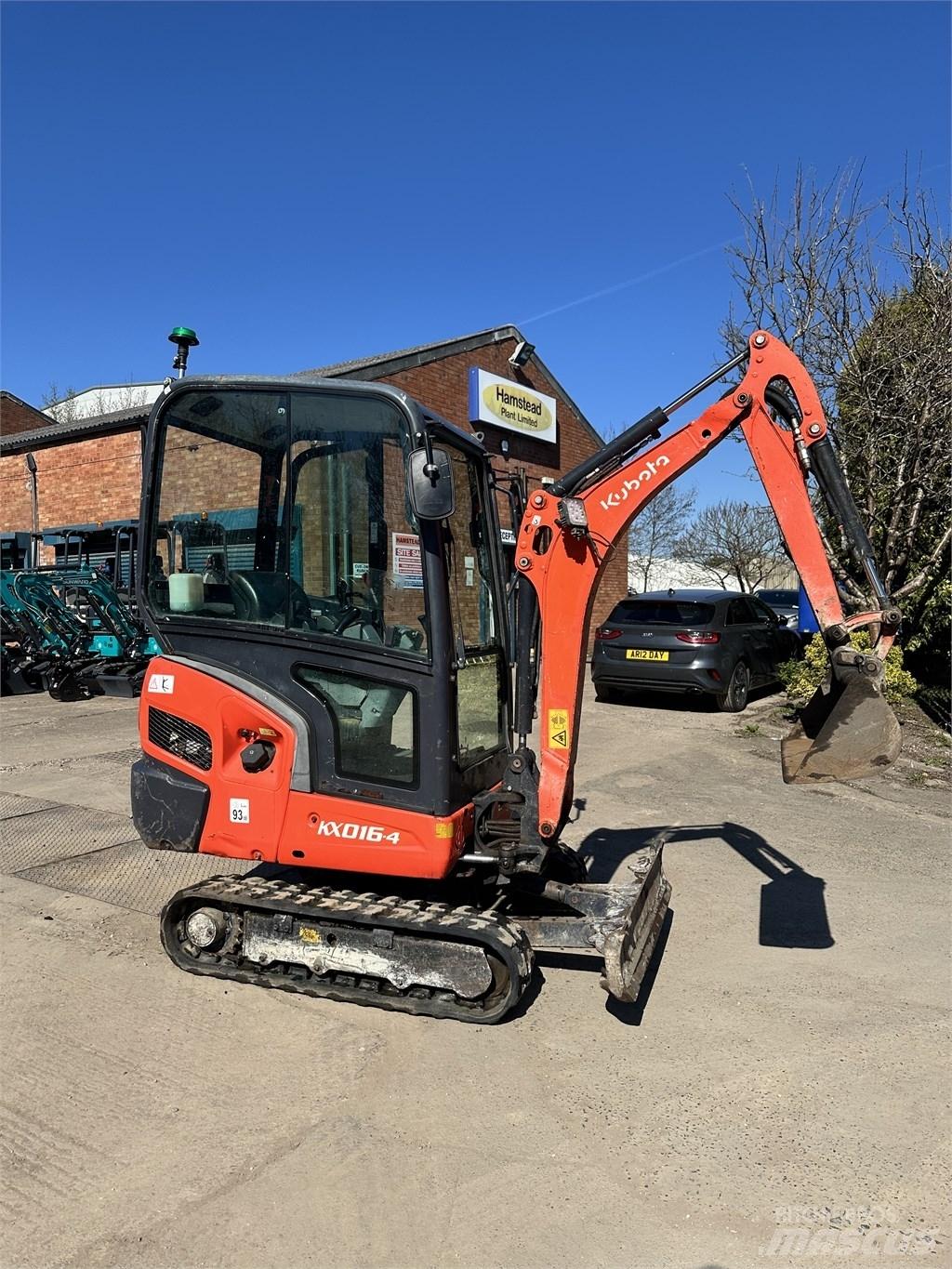 Kubota KX 016-4 Εκσκαφάκι (διαβολάκι) < 7t