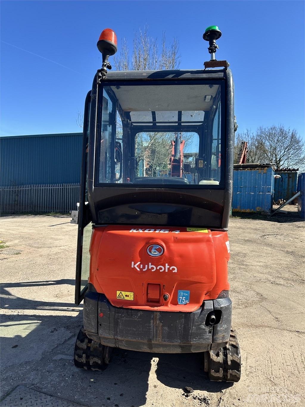 Kubota KX 016-4 Εκσκαφάκι (διαβολάκι) < 7t
