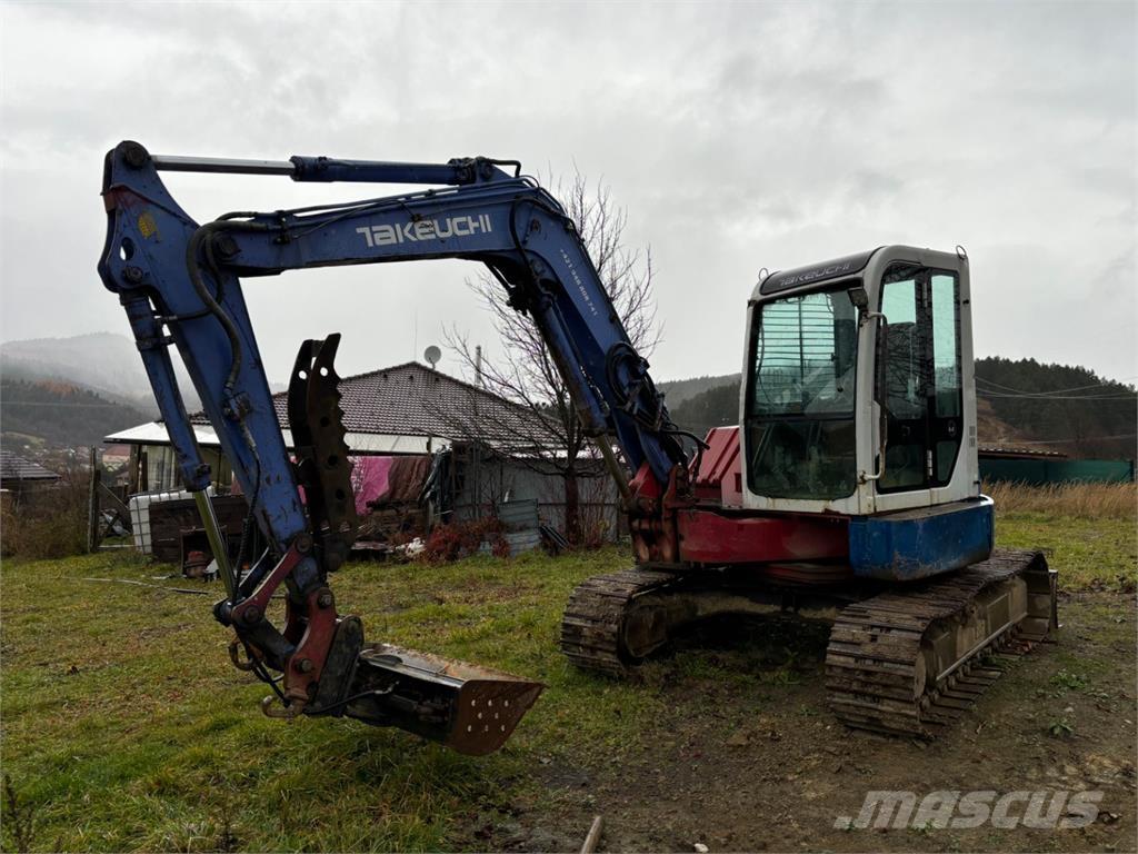 Takeuchi TB80FR Κατασκευές - Άλλα