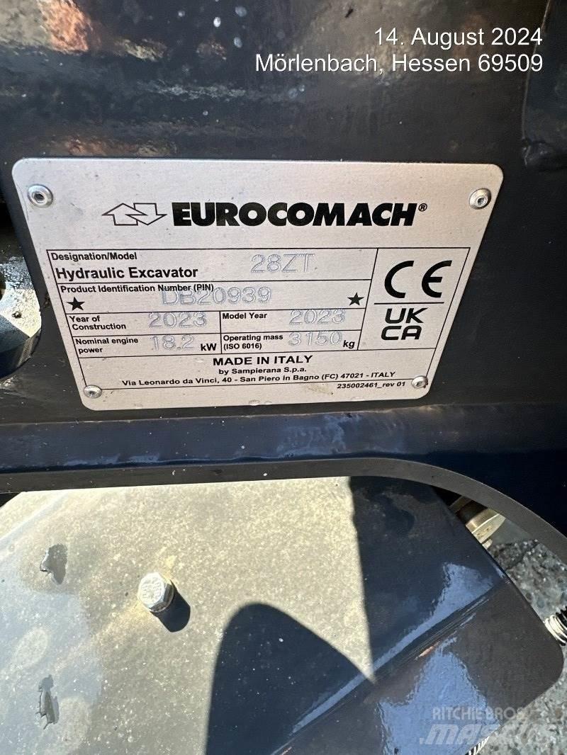 Eurocomach 28ZT Εκσκαφάκι (διαβολάκι) < 7t