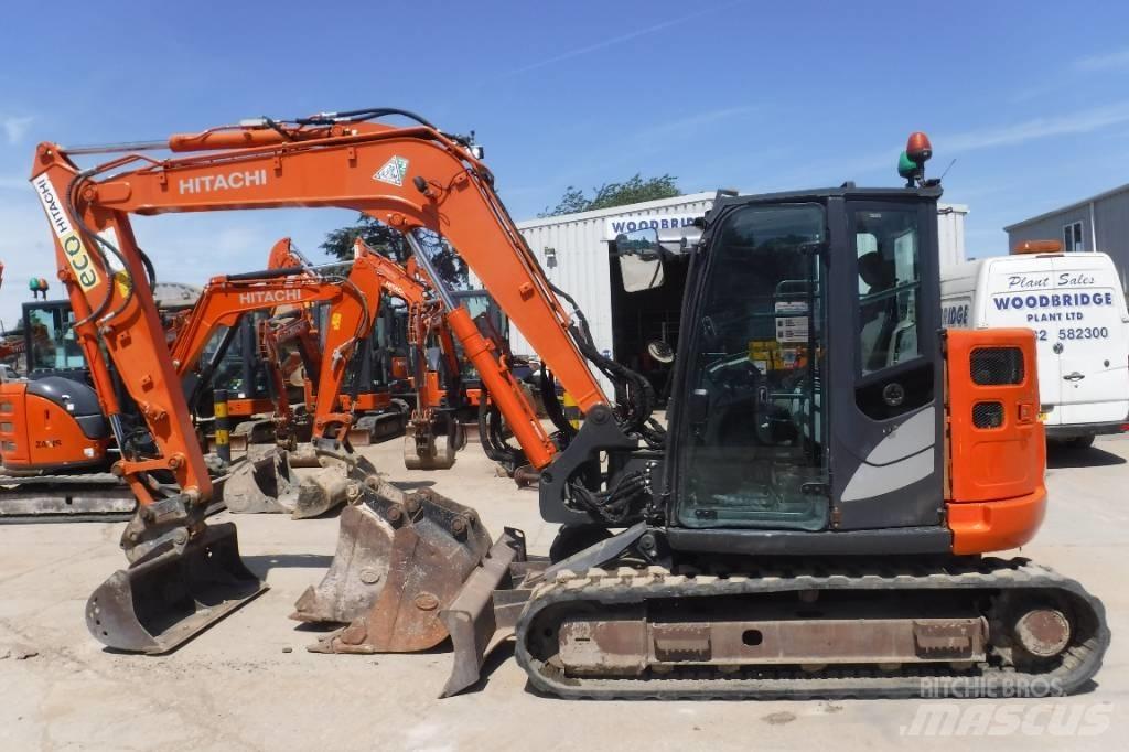 Hitachi ZX 85 US B-6 Μίνι εκσκαφείς 7t - 12t