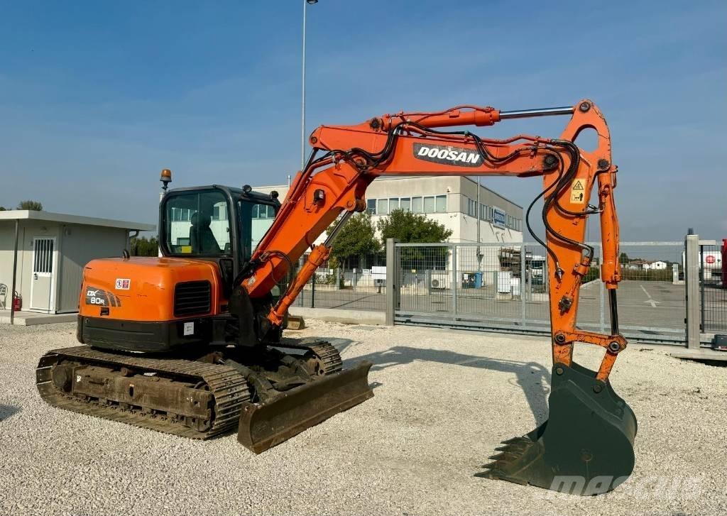 Doosan DX 80 R Μίνι εκσκαφείς 7t - 12t