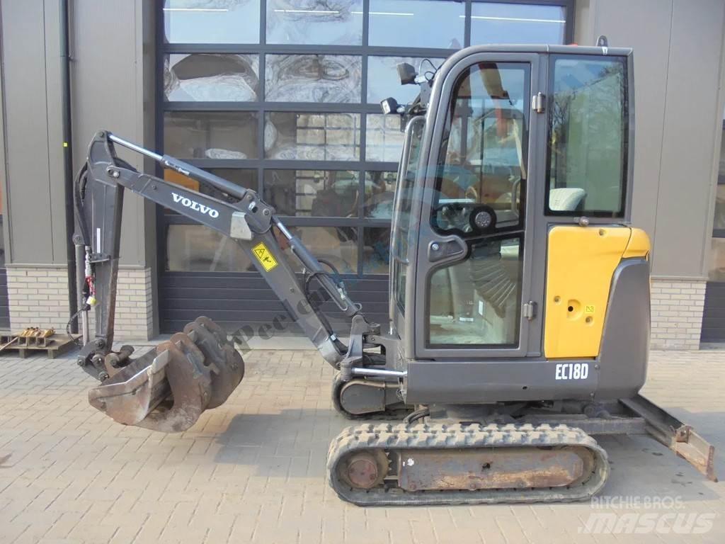 Volvo EC 18 D Εκσκαφάκι (διαβολάκι) < 7t