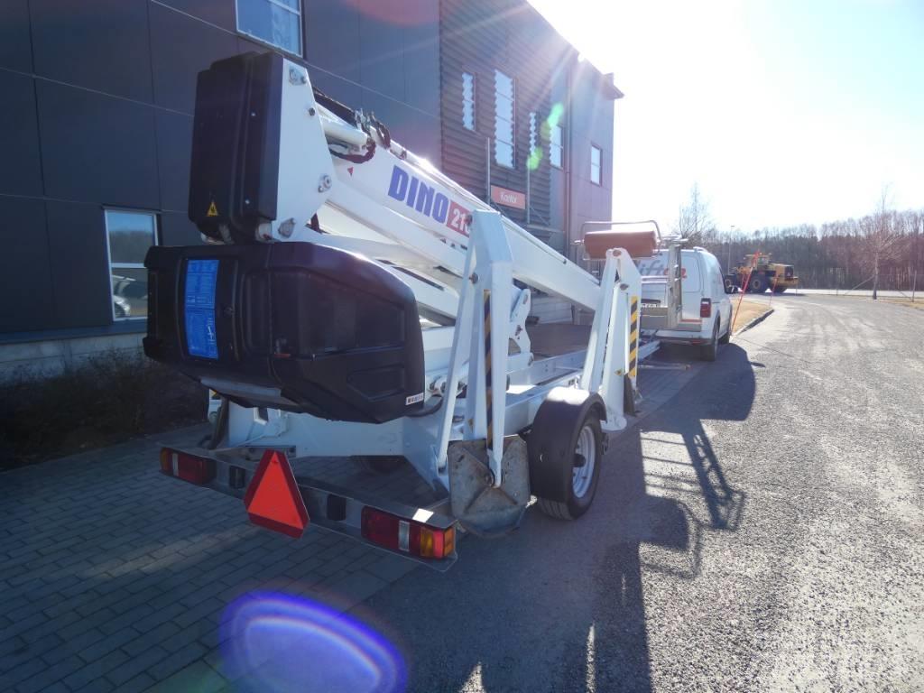 Dino 210 XT Skylift Εναέριες πλατφόρμες τοποθετημένες σε ρυμούλκα