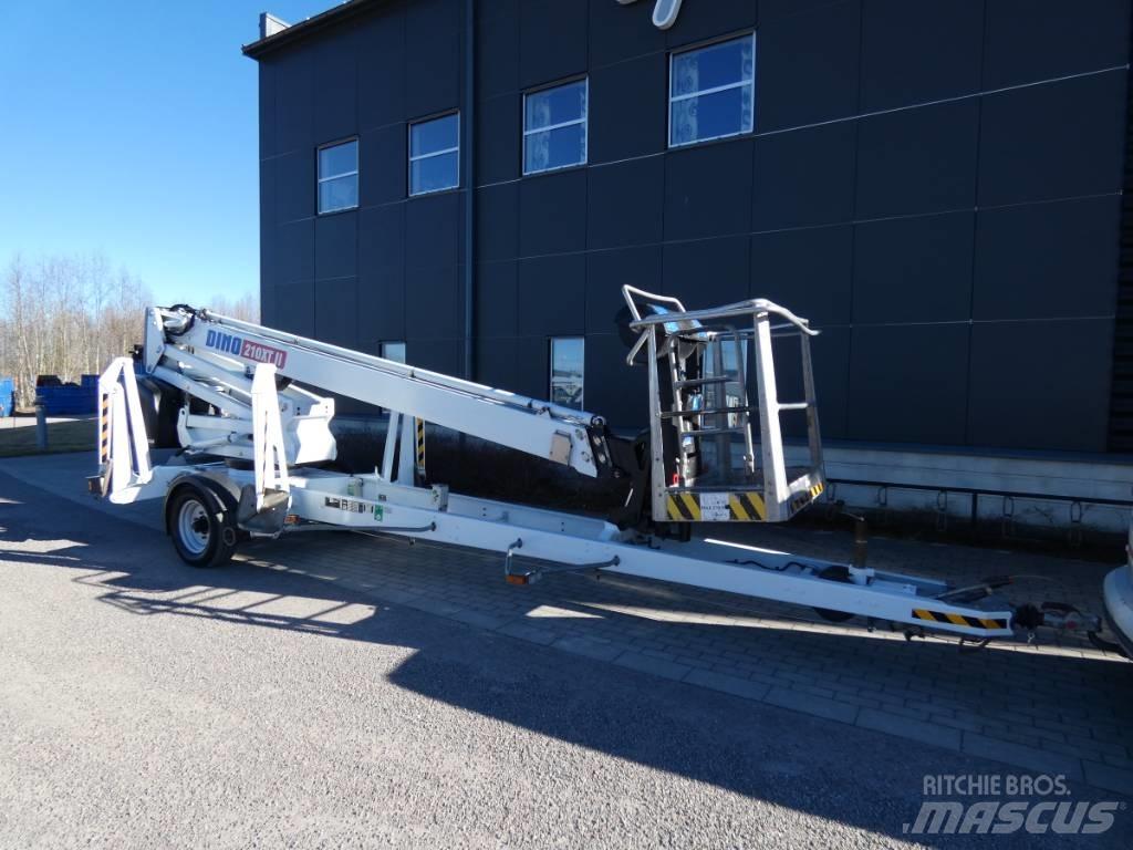 Dino 210 XT Skylift Εναέριες πλατφόρμες τοποθετημένες σε ρυμούλκα