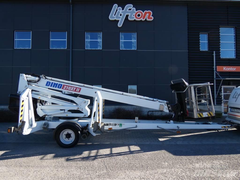 Dino 210 XT Skylift Εναέριες πλατφόρμες τοποθετημένες σε ρυμούλκα