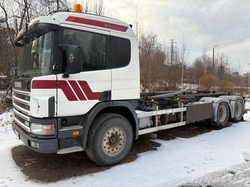 Scania G124 440 Φορτηγά με γερανό & γάτζο