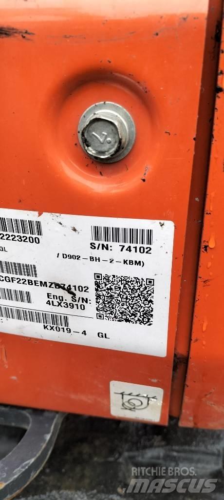 Kubota KX 019-4 Εκσκαφάκι (διαβολάκι) < 7t