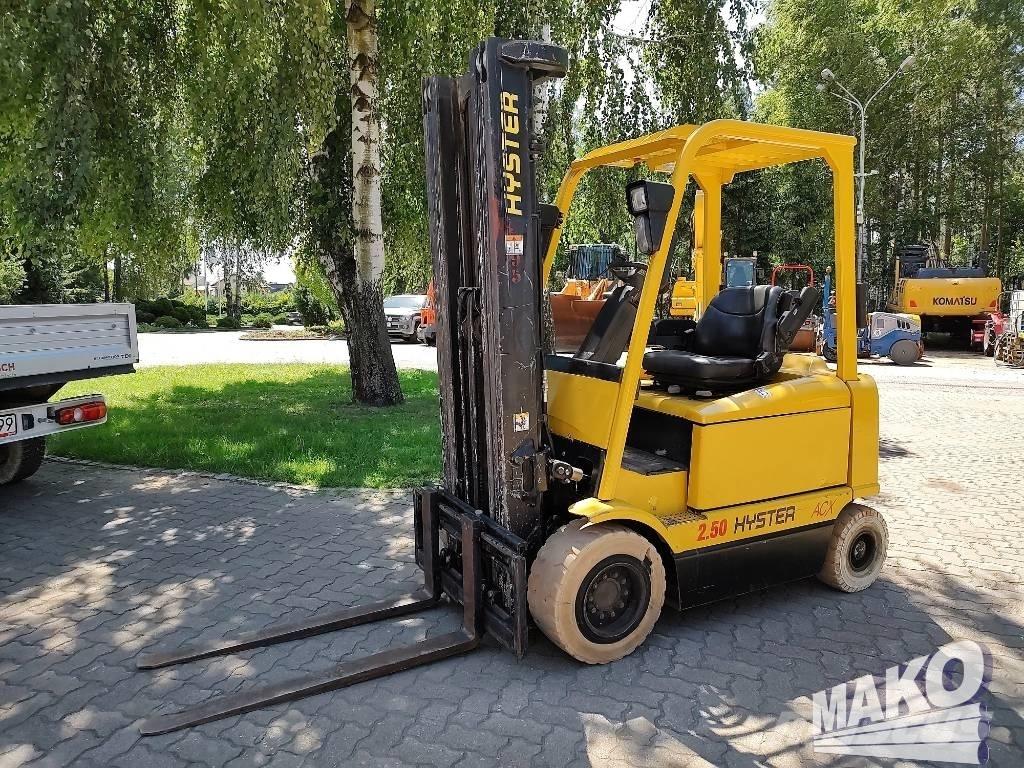 Hyster J 2.50 XM Ηλεκτρικά περονοφόρα ανυψωτικά κλαρκ