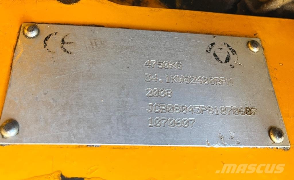 JCB 8045 ZTS Εκσκαφάκι (διαβολάκι) < 7t
