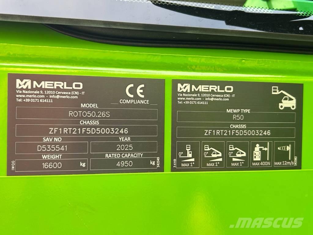 Merlo Roto 50.26 S Τηλεσκοπικοί ανυψωτές