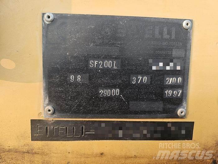 Bitelli SF200 Επίστρωση ασφάλτου