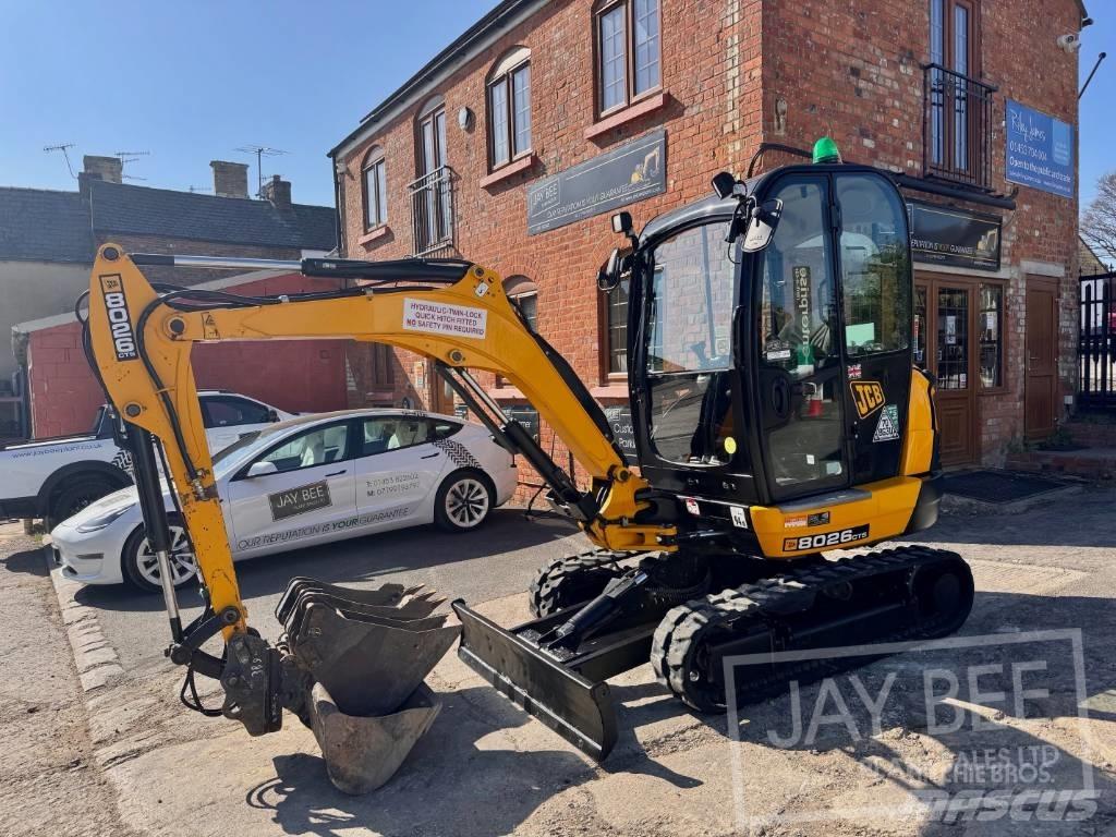 JCB 8026 CTS Εκσκαφάκι (διαβολάκι) < 7t