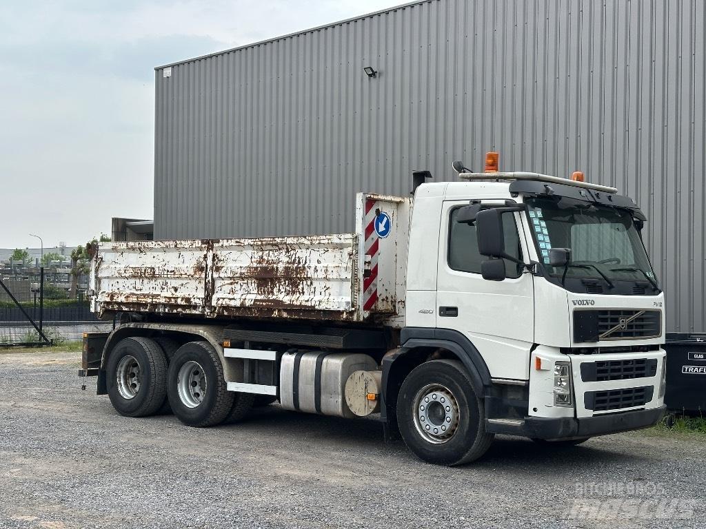 Volvo FM 12 420 Φορτηγά ανατροπή με γάντζο