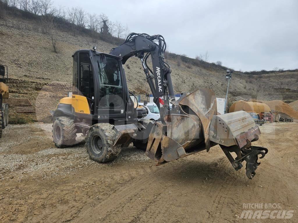 Mecalac 12 M TX Εκσκαφείς με τροχούς - λάστιχα