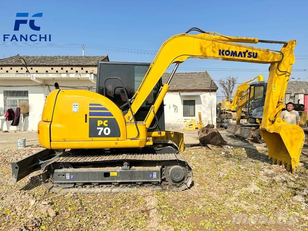 Komatsu PC 70-8 Εκσκαφείς με ερπύστριες