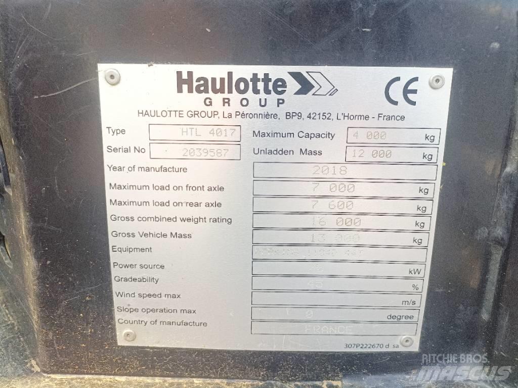 Haulotte HTL4017 Τηλεσκοπικοί ανυψωτές