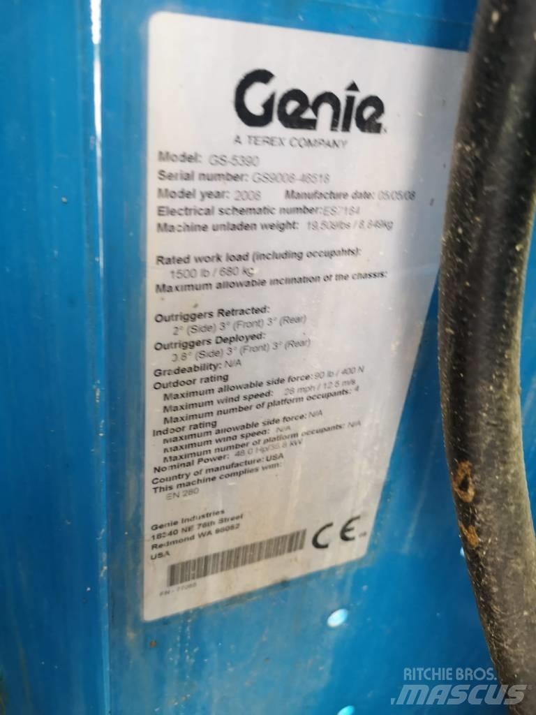 Genie 5390 Ανυψωτήρες ψαλιδωτής άρθρωσης