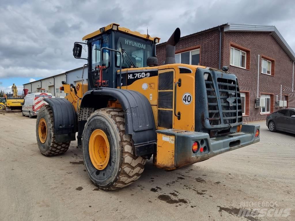 Hyundai HL 760-9 Φορτωτές με λάστιχα (Τροχοφόροι)