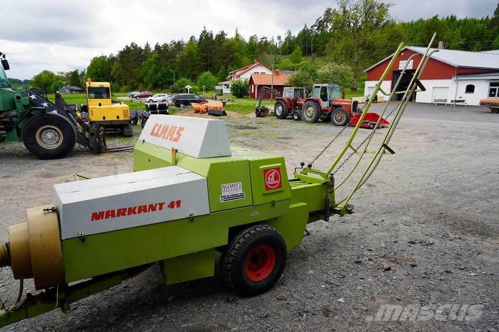CLAAS Markant 41 Πρέσες τετράγωνων δεμάτων