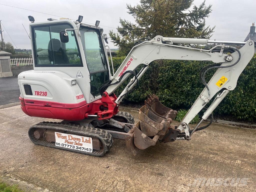 Takeuchi TB 230 Εκσκαφάκι (διαβολάκι) < 7t