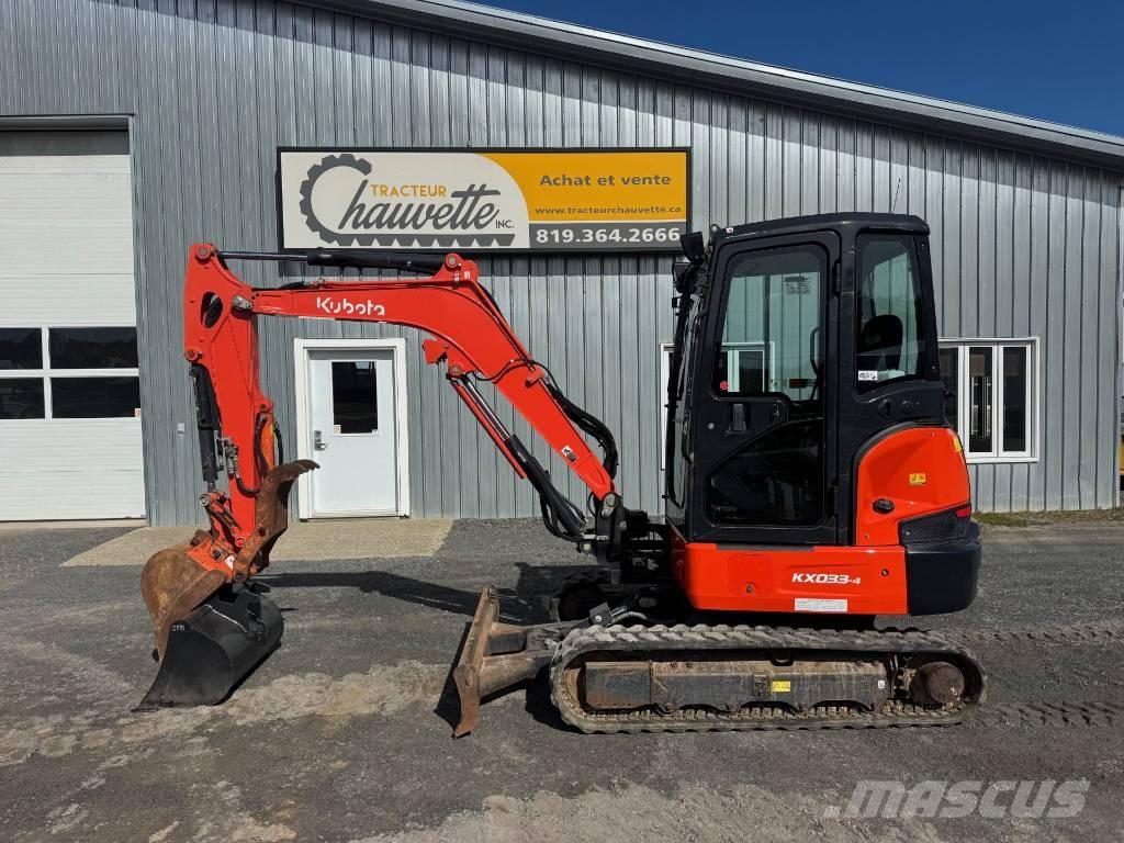 Kubota KX 033-4 Εκσκαφάκι (διαβολάκι) < 7t