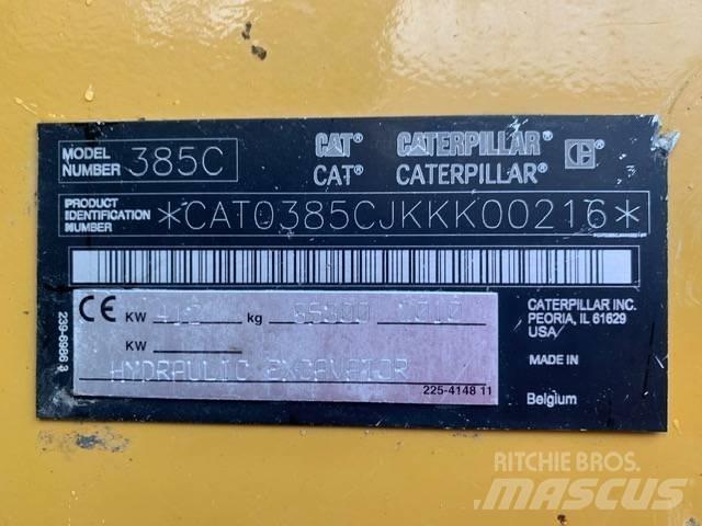 CAT 385 C L  385CL Εκσκαφείς με ερπύστριες