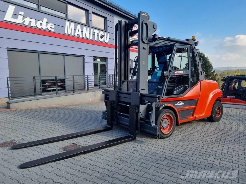 Linde H80T-1100 Περονοφόρα ανυψωτικά κλαρκ με φυσικό αέριο LPG
