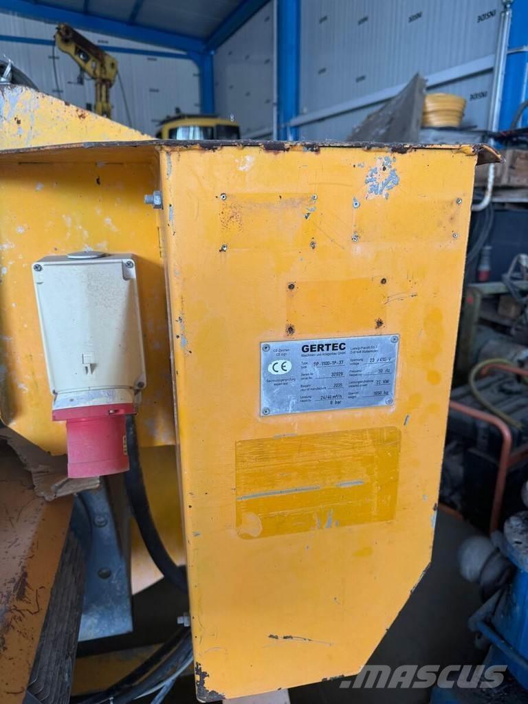  GERTEC SP 1100 Αντλίες σκυροδέματος