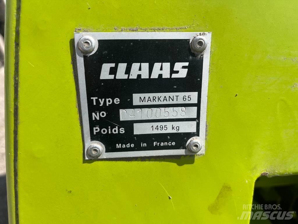 CLAAS Markant 65 Πρέσες τετράγωνων δεμάτων