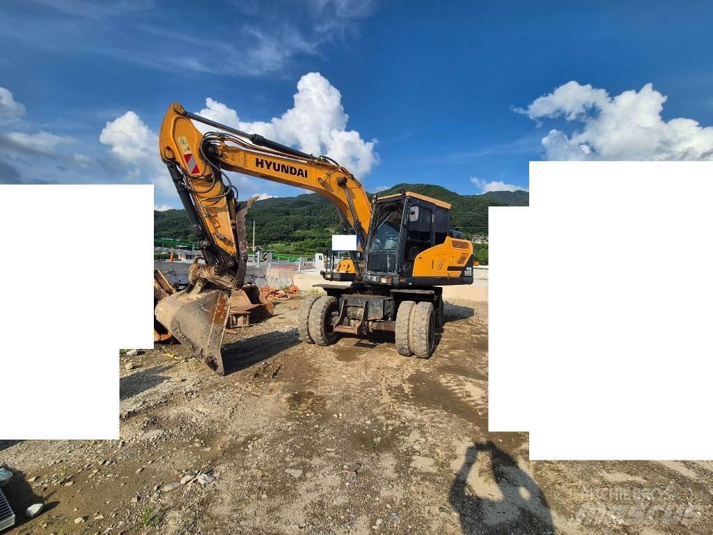 Hyundai HW 145 Εκσκαφείς με τροχούς - λάστιχα