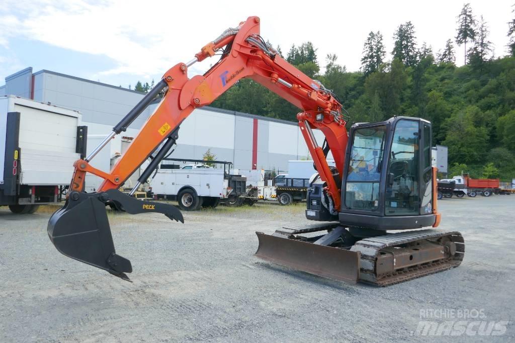 Hitachi zx75ur-5B Εκσκαφείς με ερπύστριες
