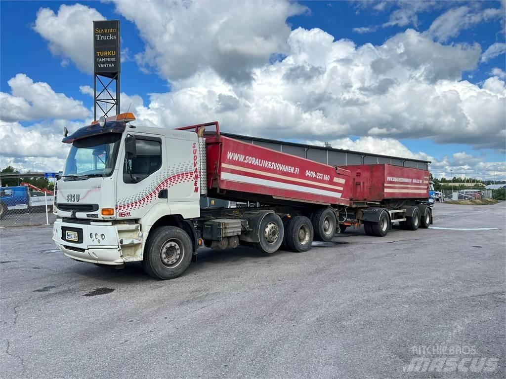 Sisu E11M-420 8X4 Φορτηγά Ανατροπή